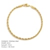 3MM gold-19CM-YS44663