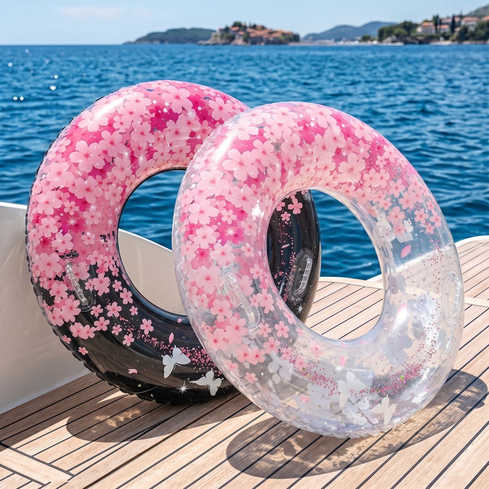 Flotador Inflable para Adultos de PVC con Asas para Piscina