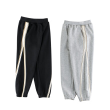 GRrr男童裤子秋冬季女孩宽松运动长裤 棉童装儿童休闲裤一件代发