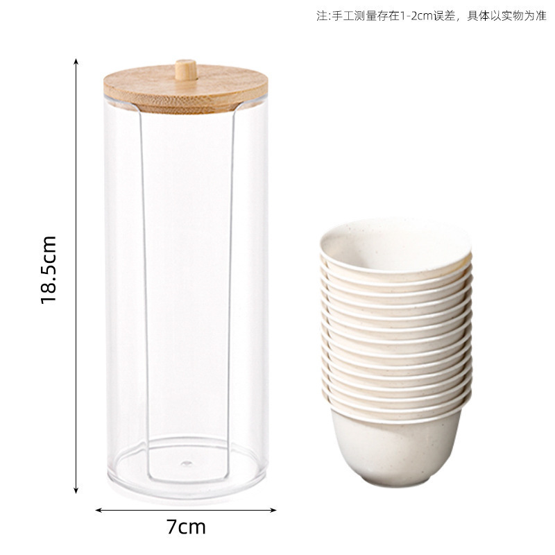 使い捨て家庭用籾殻カンフーティーカップ収納ボックス、カップホルダー、高温耐性、火傷防止、生分解性、ポータブル。|undefined