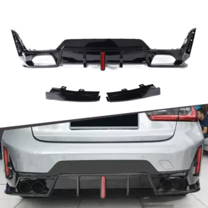 23+ BMW 3 Seriyası G20 Şaquli İşıqlı Arxa Lip Spoiler Kiçik Body Kit