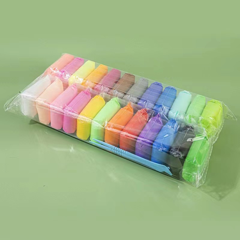 Arcilla súper ligera 36 color plastilina espacio de arcilla de color arcilla hecha a mano para niños y niñas DIY fábrica de juguetes al por mayor