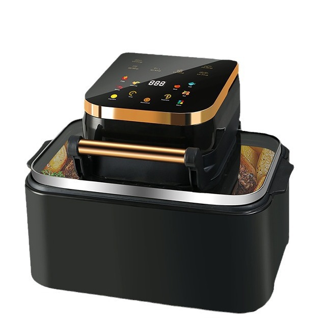 12L 플립형 투명 블랙