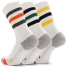G 83660 Thick Stripe High Tube Socks ���Ƹ�Ͳ�� �羳ŷ��