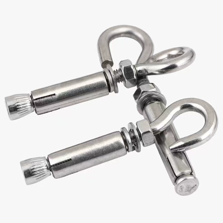 Расширительный крюк из нержавеющей стали 201. Расширительный крюк M6 с небольшим горлышком. Пружинный расширительный крюк M8. Расширительный крючок с защитой от падения.