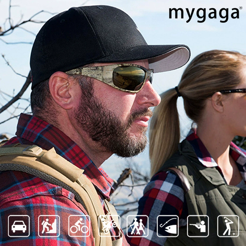mygaga Очки солнцезащитные, камуфляжные тактические travel очки, защита UV