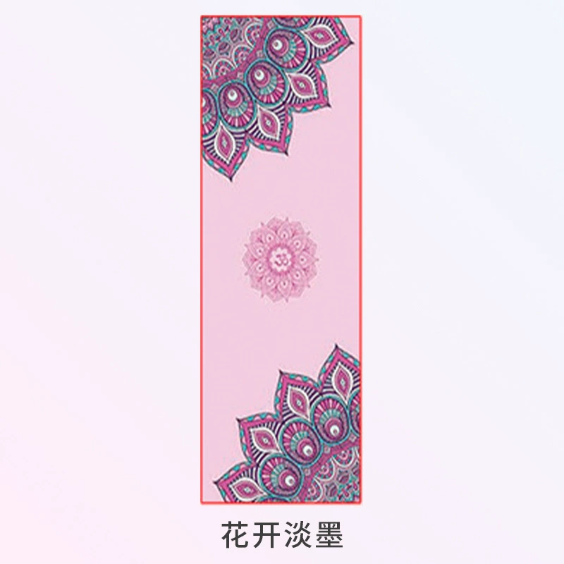 Home foldable non-slip yoga mat for gym, wholesale
