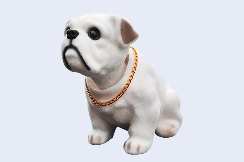 Car ornaments center console car decorations resin shake head dog animal multi-specification creative cute car ornaments