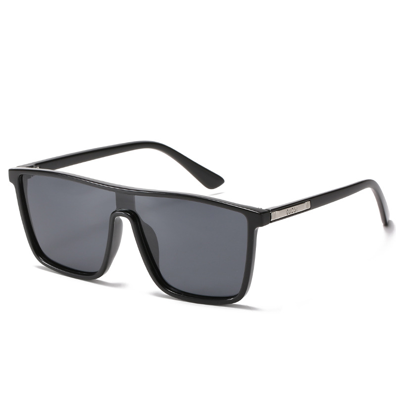 Nueva de una sola pieza más tamaño color polarizado gafas de sol de los hombres de comercio exterior gafas de sol de conducción de equitación de moda