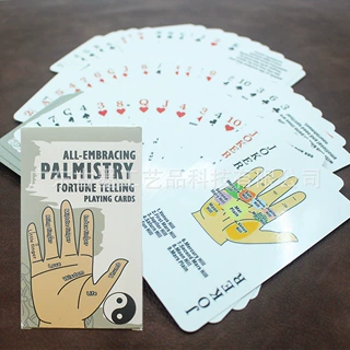 跨境Palmistry手相扑克牌塔罗牌神谕卡牌游戏桌游纸牌游戏卡
