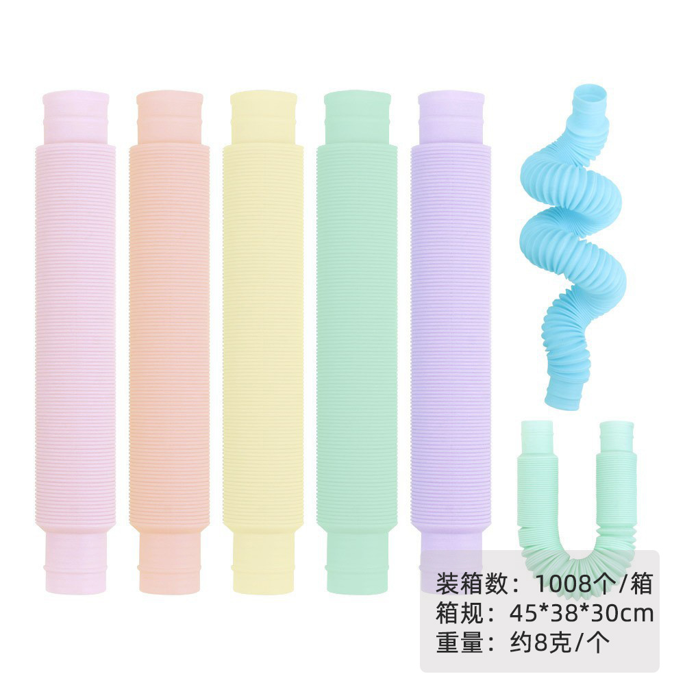 1,9 CM no luminoso macaron color tubería de agua (1008 unids/caja)