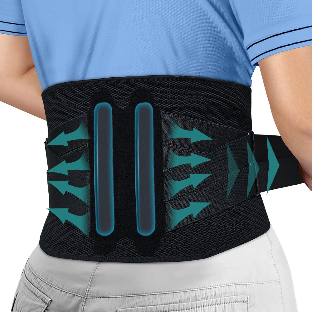 透气针织护腰带