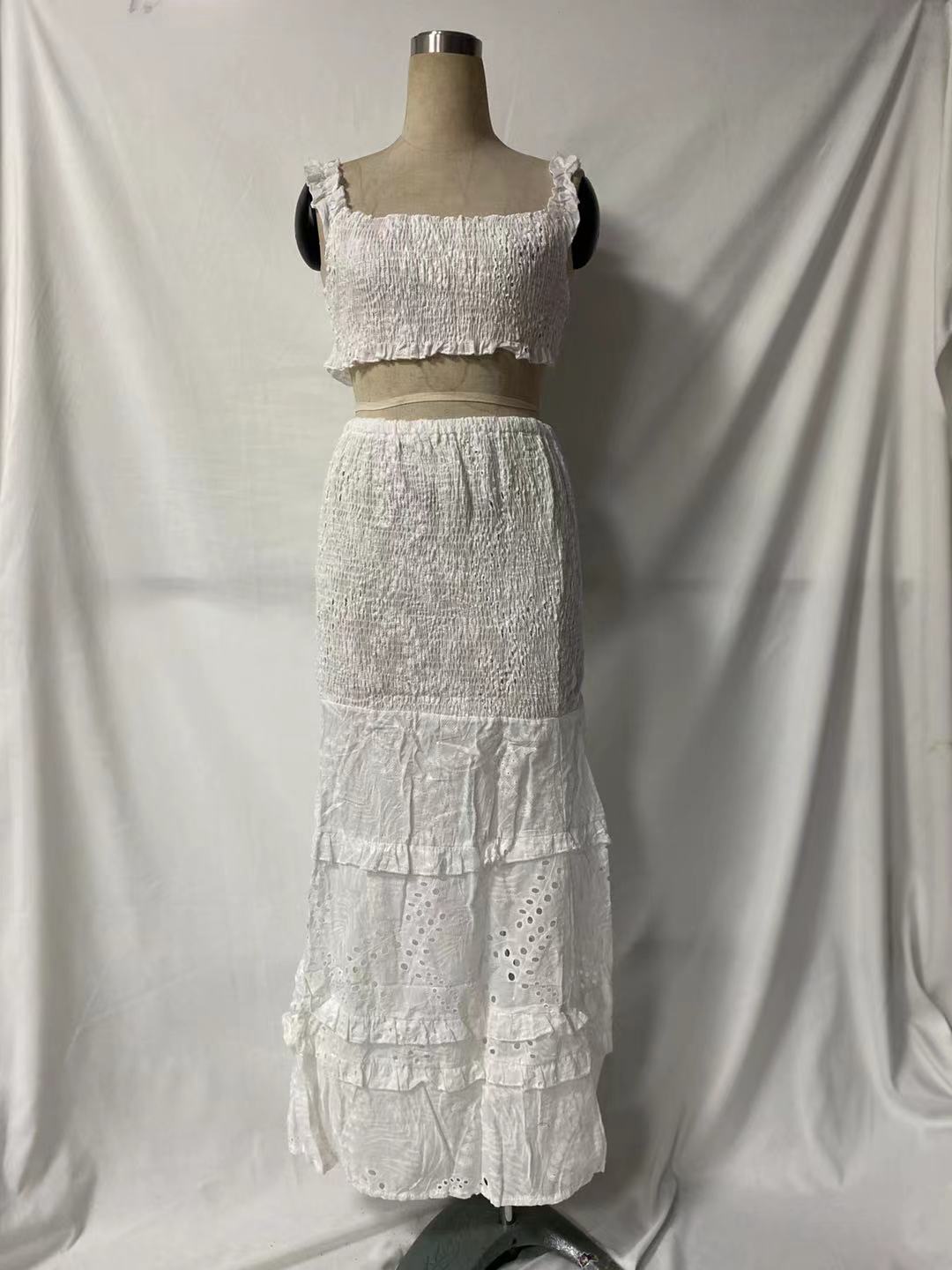 Damen Zweiteiler Mit Fishtail Rock Und Tailliertem Schnitt_voghion.com