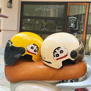 Crayon Shin-chan 3C Certified Electric Motorcycle Helmet