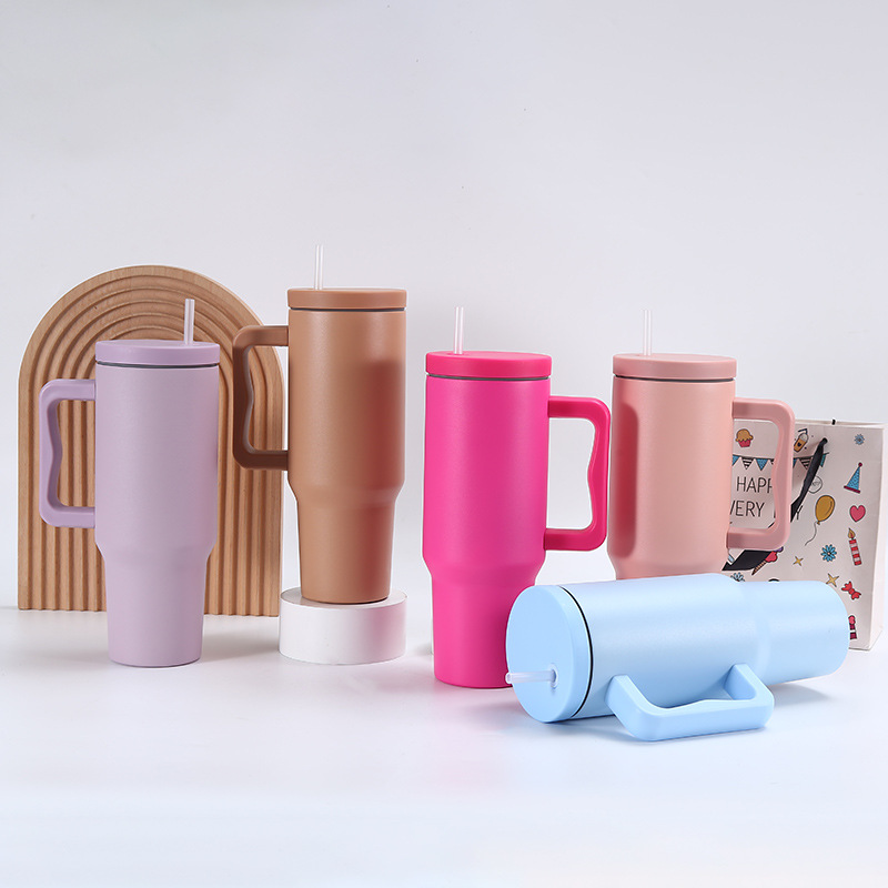 Décontractée Couleur Unie Acier Inoxydable Tasse Thermos 1 Pièce display picture 1