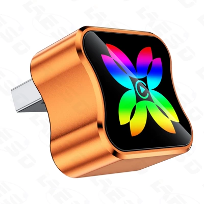 Wireless Carplay Box, Simsiz CarPlay və Android Auto - q1bf-usb-orange-butterfly-colorful-metal-glass-wireless-carplay-plus-android-auto-two-in-one-suitable-for-overseas-systems