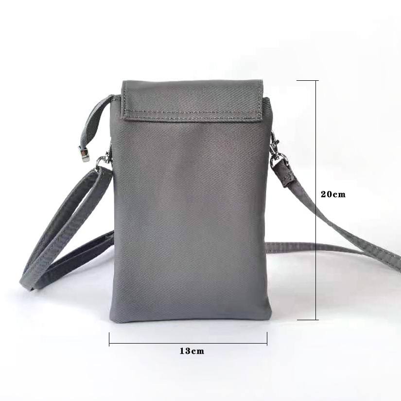 Bolso bordado hecho a mano estilo étnico bolso bordado del teléfono móvil bolso de crossbody de las mujeres señoras nuevo bolso de nylon del teléfono móvil al por mayor