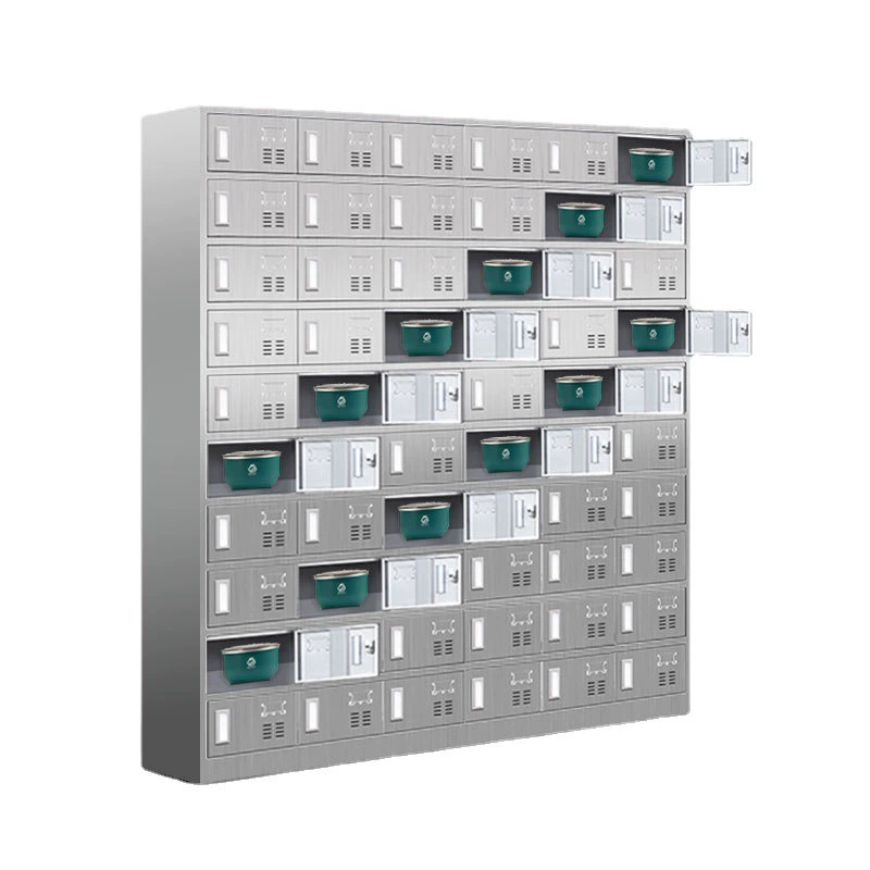 Шкаф для персонала из нержавеющей стали, шкаф для обуви, столовая, шкаф для тарелок, многодверный шкаф для хранения, школьный ресторан, посуда, ланч-бокс, шкаф для посуды