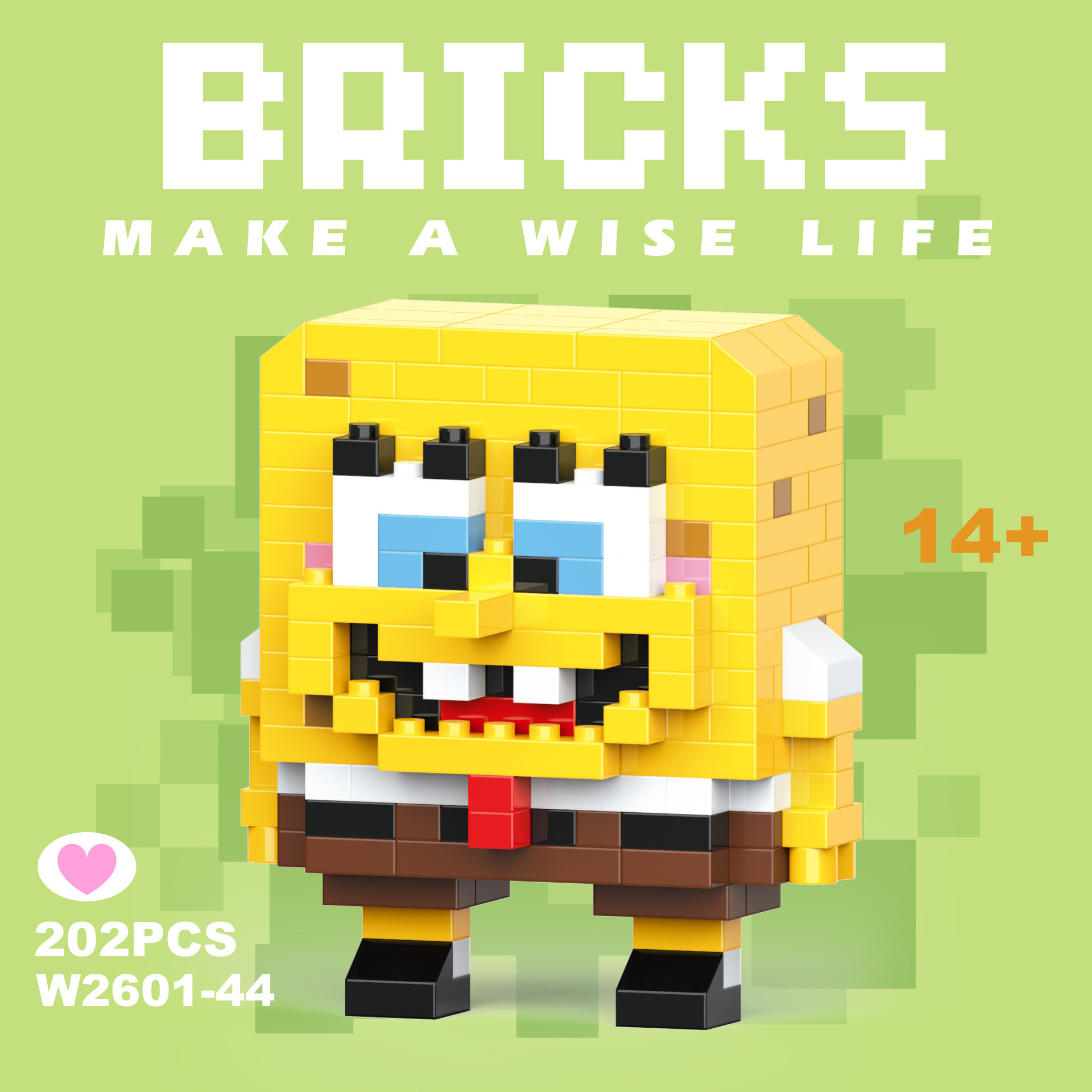 Compatible con los bloques de construcción de micropartículas de Lego, muñecas de dibujos animados, juguetes de rompecabezas para niños, puestos transfronterizos al por mayor