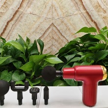 迷你型筋膜枪肌肉放松器震动按摩器颈椎腰部腿部按摩电动冲击枪