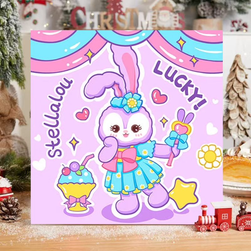 LA277 / Внутренняя рама 20*20 см + задняя панель + краска + кисть