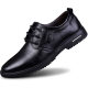 Leather Shoes Men's Genuine Leather Soft Cowhide Spring and Summer Breathable Casual Soft Bottom Youth Business All-match Men's Fashionable Men's Shoes