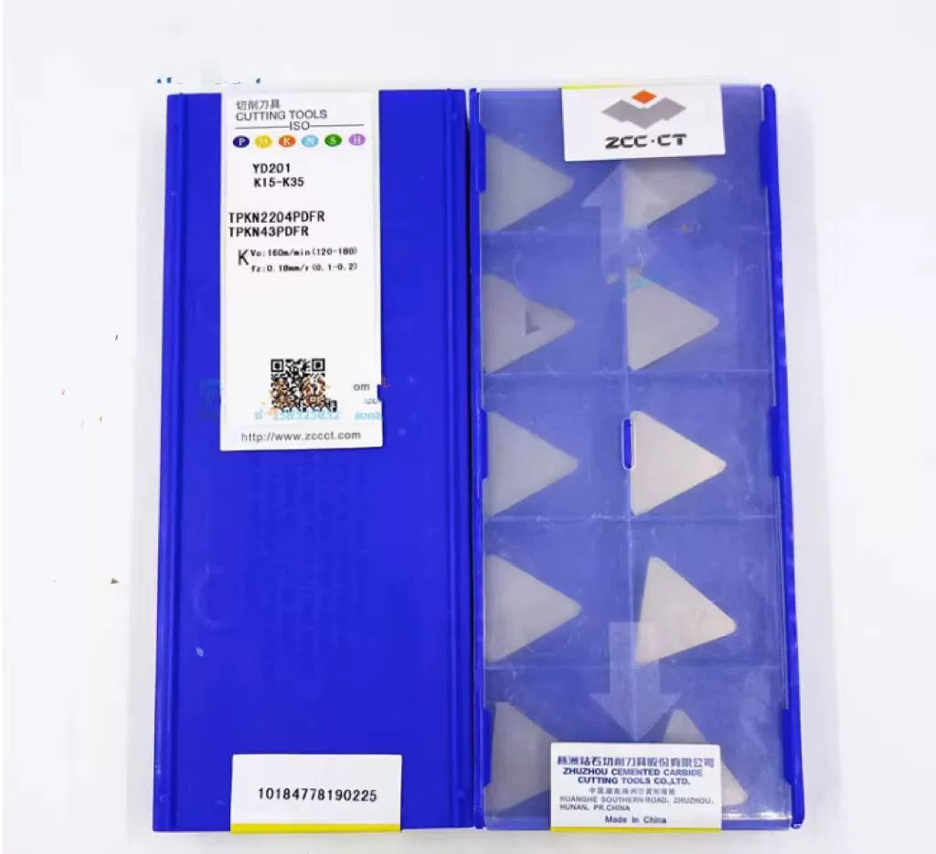 Оригинальное лезвие с ЧПУ Zhuzhou YD201 TPKN2204PDFR, оригинальные Товары в наличии, гарантия качества продаж