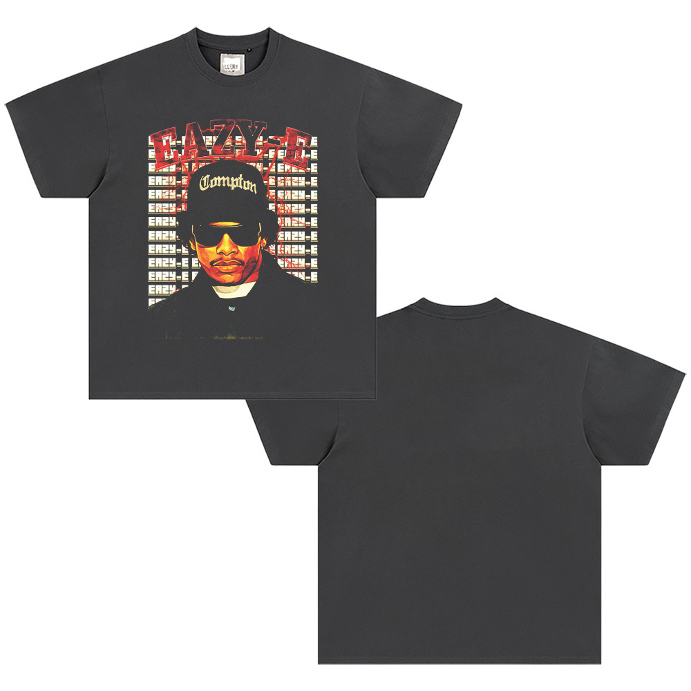 West Coast Rap N.W.A. Digital Direct Jet Washing Made Old American Retro Little Neck Camiseta image 18