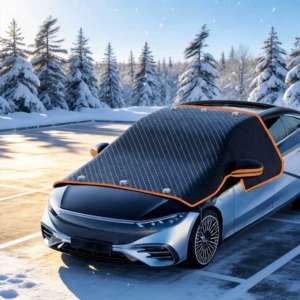 Cross-Border Hot-Selling Car Snow Cover, Anti-Snow and Anti-Freeze Front Windshield Snow Cover, Car Cover, Winter Supplies