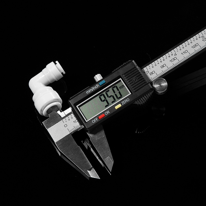 Purificador de agua de tipo L purificador de agua PE tubo de 2 minutos vuelta de 3 minutos de conversión de conexión rápida accesorios de codo conexión rápida 3-Turn 2