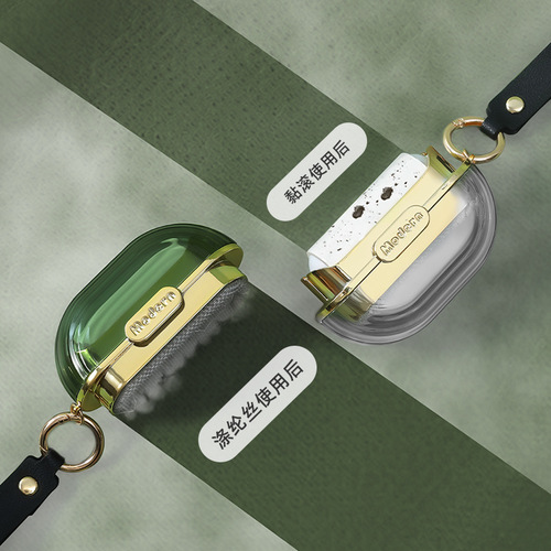 Hair stick roller, portable, tear-off roll paper to stick hair, mini household de-sticking brush roller brush artifact