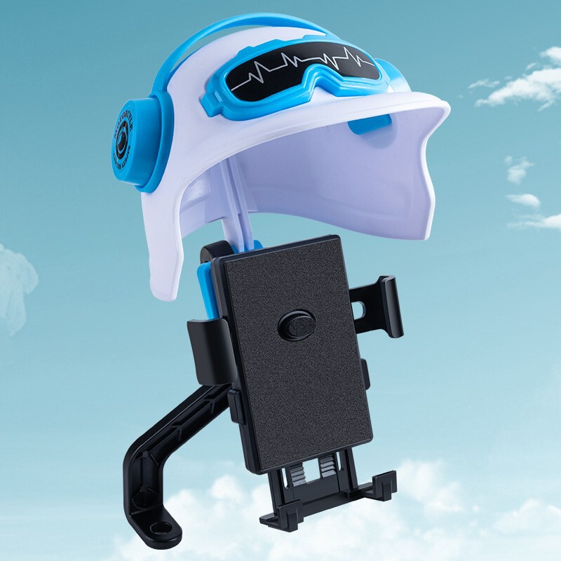 Cross-border small helmet electric car mobile phone bracket takeaway rider bicycle motorcycle sunshade waterproof navigation bracket Cross-border small helmet electric car mobile phone bracket takeaway rider bicycle motorcycle sunshade waterproof navigation bracket