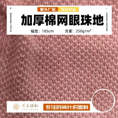 250 グラム純綿ピケメッシュ生地肥厚ピケニット生地カジュアルポロシャツ Tシャツ学生服生地