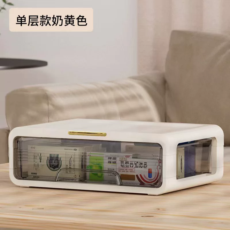 Multi-layer Medicine Box Pharmacular, Desktop Drawer Organizer, 1–4 Layers, Household