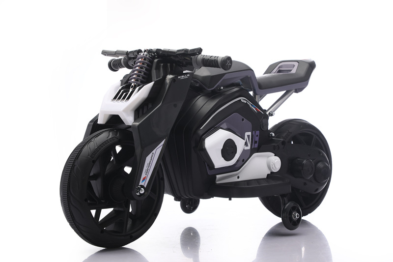 Comercio exterior para niños motocicleta eléctrica niñas y niños triciclo recargable bebé puede montar coche de juguete coche de batería de control remoto