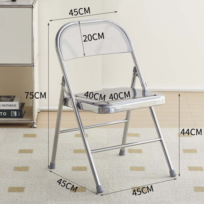 모든 강철 의자 슈퍼 두꺼운-아름다운 실버 |