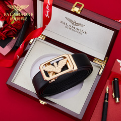 法萊阿瑪尼皮帶男真皮百搭褲腰帶奢侈品純牛皮年輕人名牌男士腰帶