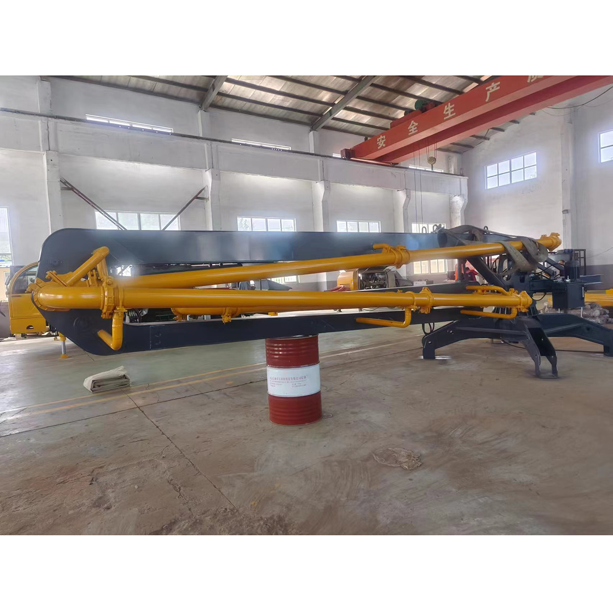 HGY23移动式液压布料机墙体浇注布料设备型塔式混凝土输送机