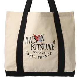 2022春夏新款 M/K 沙滩包 购物袋 悠闲悠哉睇书狐狸 帆布单肩包