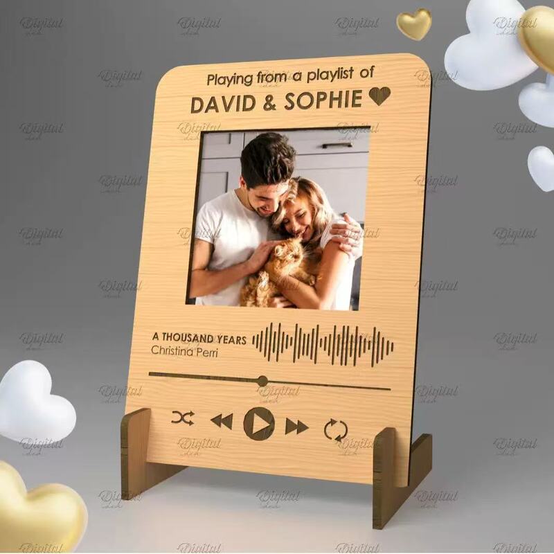 Cross-Border Etsy Amazon Valentine's Day Gift Souvenir Photo Frame Home Decor Wooden Items Starting from One Piece Cross-Border Etsy Amazon Valentine's Day Gift Souvenir Photo Frame Home Decor Wooden Items Starting from One Piece