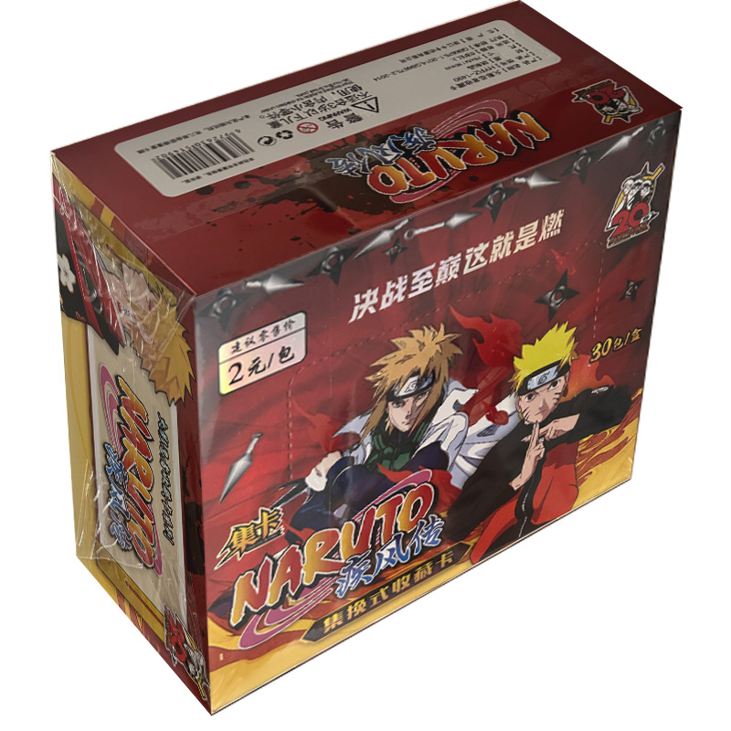 Card Tour Naruto Card 123456 Bomb Little Dinosaur Capítulo de la quinta bala Caja completa Tarjeta NR Tarjeta AR Tarjeta MR