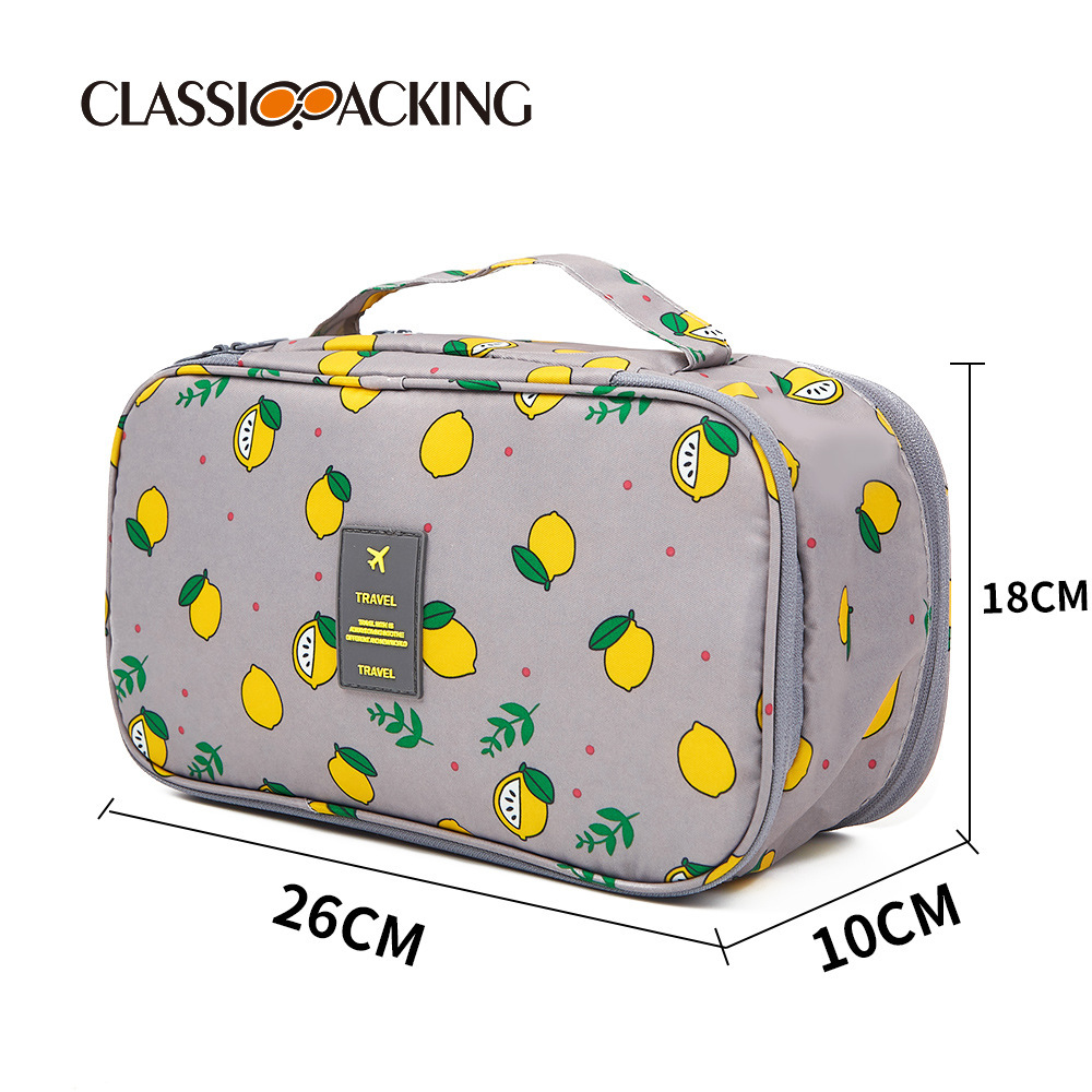 Los fabricantes venden al por mayor nuevas bolsas de cosméticos, bolsas de almacenamiento de ropa interior, bolsas de almacenamiento de productos para el cuidado de la piel portátiles e impermeables multifuncionales