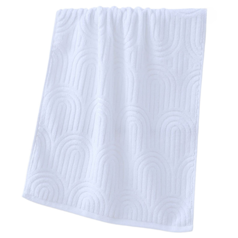 Pure Cotton Beach Towel, Comfortable, Soft, Absorbent and Durable, Gym Hot Spring Spa Hotel Bathroom Bath Towel