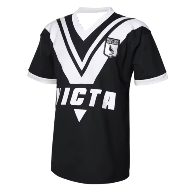 1978 Western Suburbs Magpie retro sports shirt, quick-drying men's t-shirt suitable for daily wear and training 1978 Western Suburbs Magpie retro sports shirt, quick-drying men's t-shirt suitable for daily wear and training