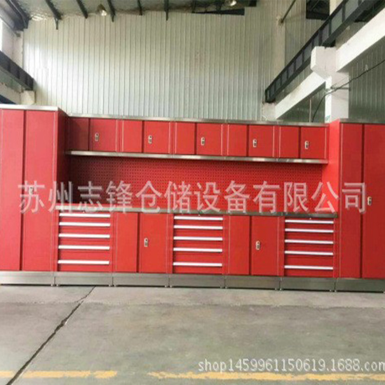 汽车4S店维修组合工具柜不锈钢桌面船舶工作台维修工具车置物柜