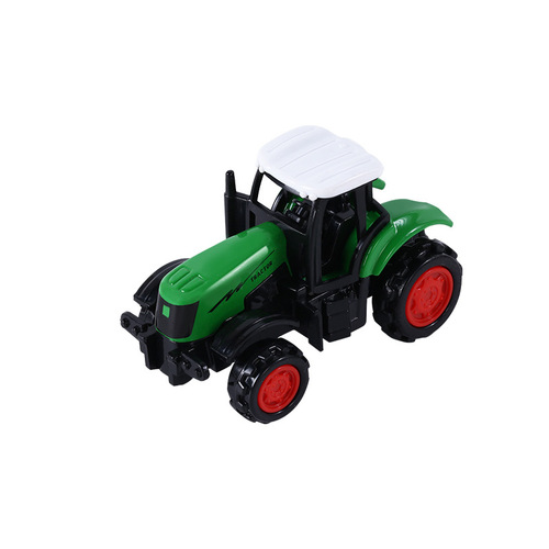 Children's toy car alloy coasting tractor farmer car simulation wood transport truck boy gift