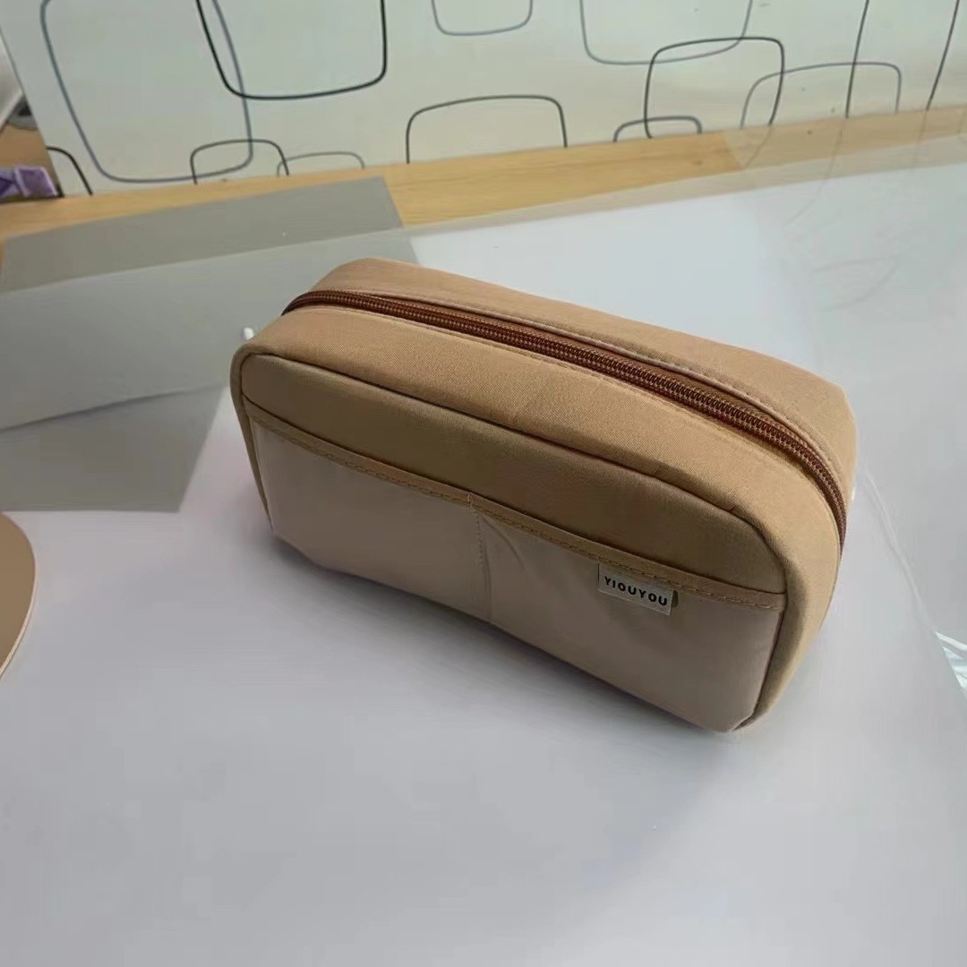 Nuevo estuche para lápices Volcano, estuche transparente con múltiples compartimentos para estudiantes de primaria y secundaria, estuche transparente de gran capacidad.