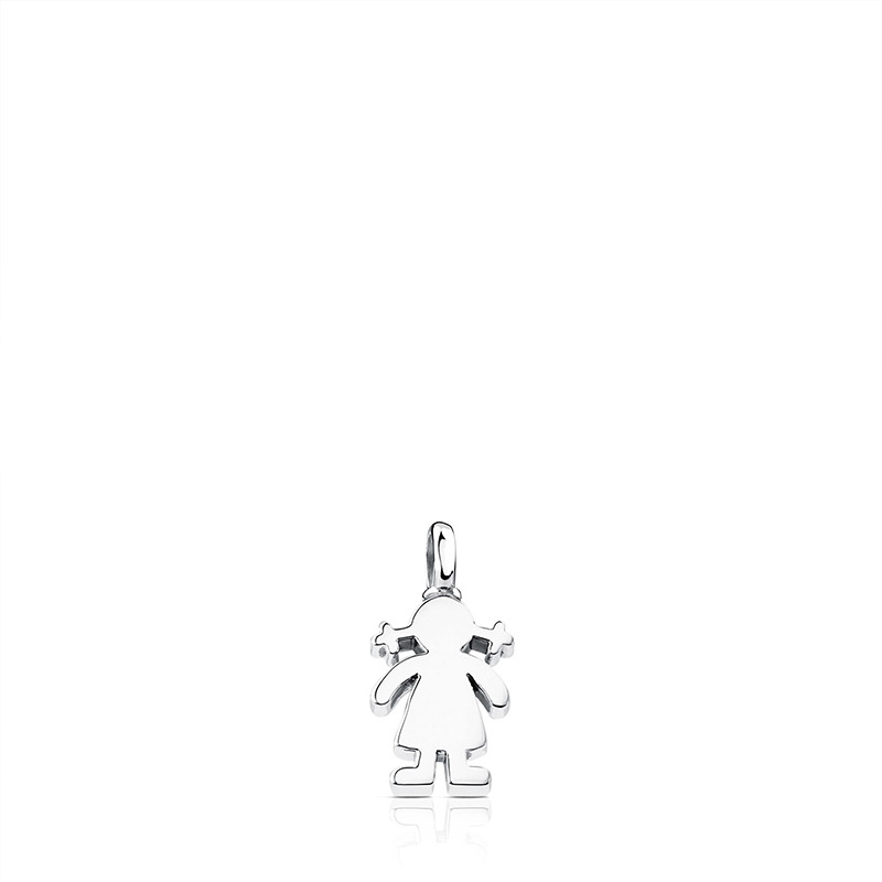 Cute Cartoon Character Doll Sterling Silver Charms display picture 5