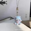 Beckoning kitten-blue