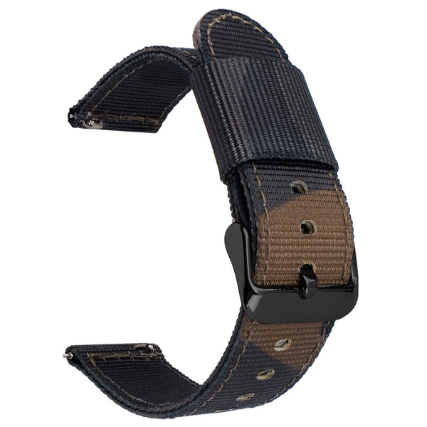 Brown camouflage-black buckle